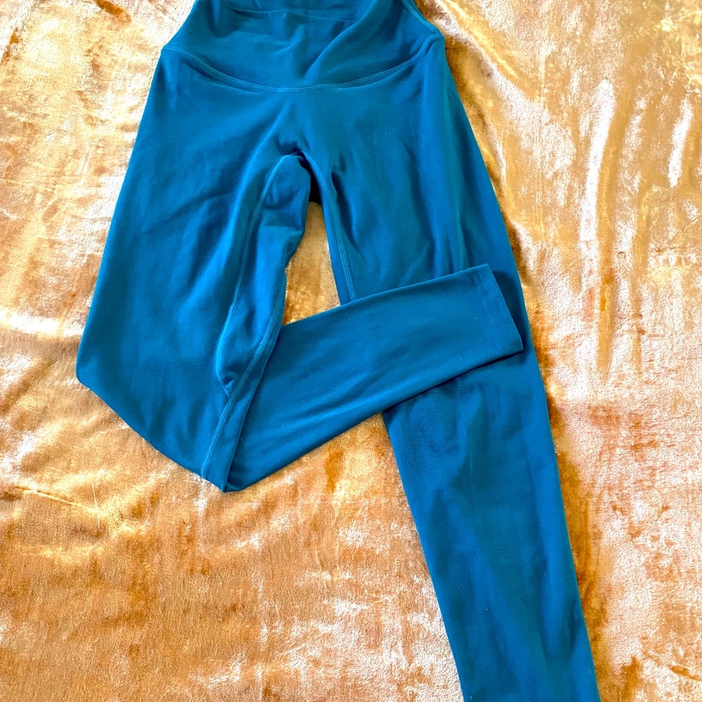Balance Athletica rich blue leggings